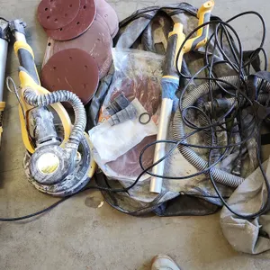 Goehners Drywall Sander High Performance W/Sand Pads & Bag-Zipper Broken, Works