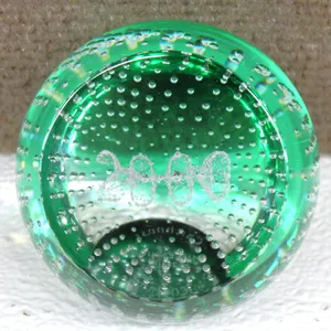 Millennium 2000 Scotland Art Glass Paperweight