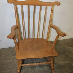 Colonial Windsor Maple Rocking Chair