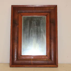 Antique Wood Wall Mirror