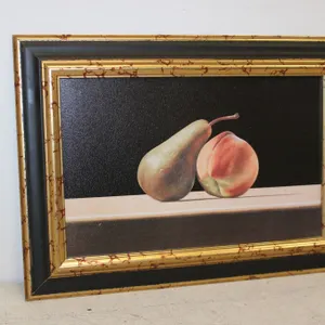 Pear & Peach Artwork