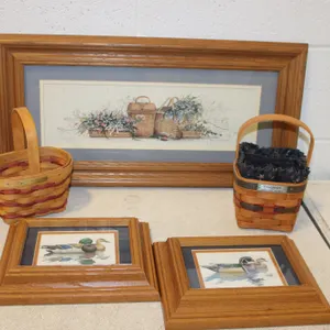 Longaberger Baskets & Artwork