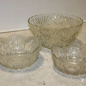 Crystal & Glass Serving Bowls