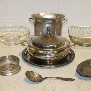 Silver Plate Serving Pieces