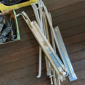 Electronics and curtain rods