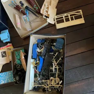 Model cars and parts