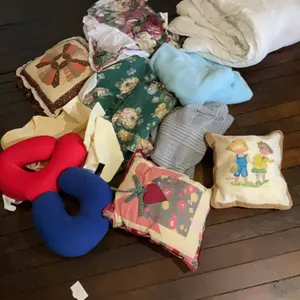 Blankets and pillows