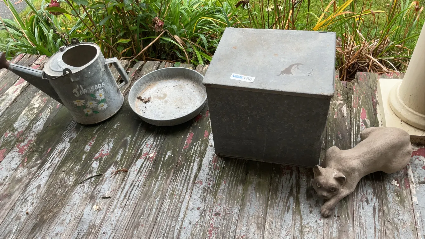 Milk cooler, watering can
