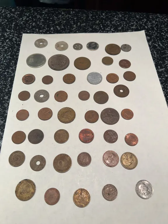 Foreign coins