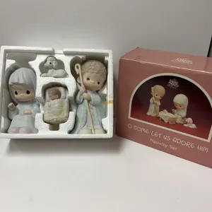 Precious Moments O Come Let Us Adore Him Nativity Set