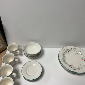 Pfaltzgraff Winterberry 12-Piece Dinnerware Set with Bonus