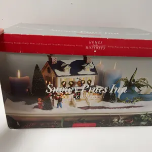 Department 56 Snowy Pines Inn Gift Set with Accessories