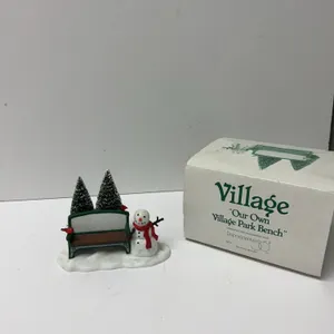 Department 56 Village Our Own Village Park Bench Figurine