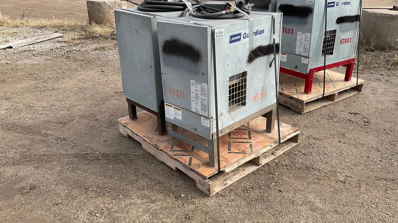 (2) L.B. WHITE GUARDIAN FORCED AIR HEATERS