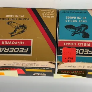 (2) Federal 20 Guage Shotgun Shells