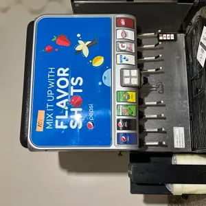 8 station Soda machine.  Comes with mixer set up.