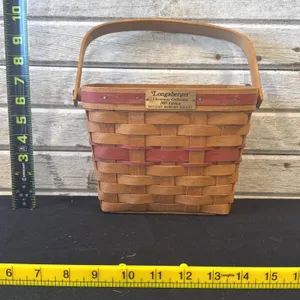 Longaberger 1989 Holiday Memory Basket