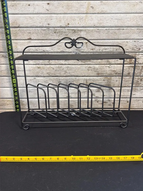 Longaberger Wrought Iron Plate Rack
