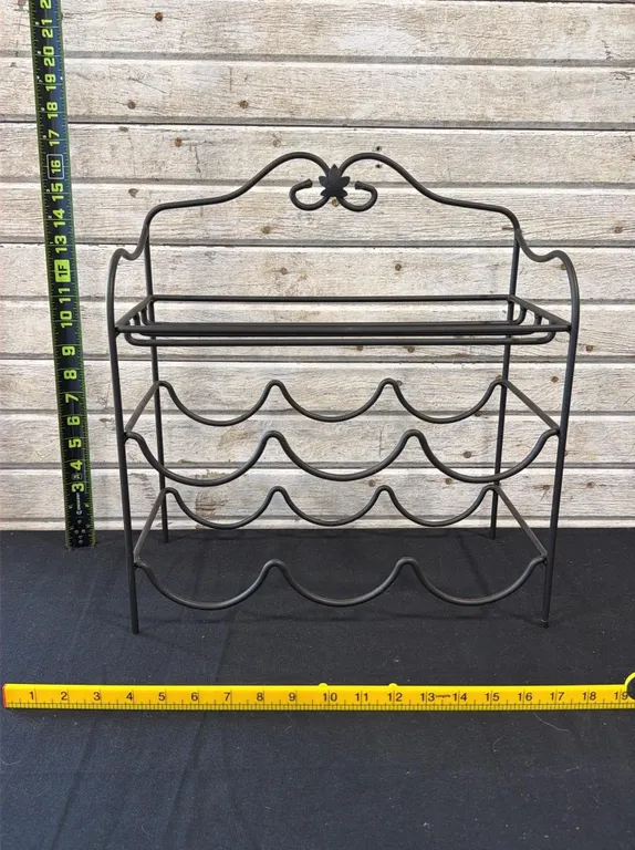 Longaberger Wrought Iron Wine Rack