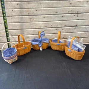 Set of Five Longaberger Baskets