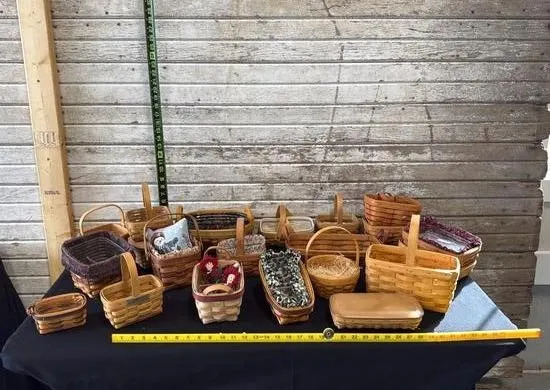Longaberger Collection Basket Assortment