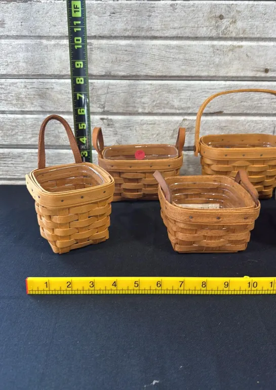 Collection of Longaberger Woven Baskets