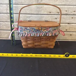 1991 Longaberger Mother's Day Small Purse Basket