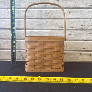 Longaberger Square Basket with Fixed Handle