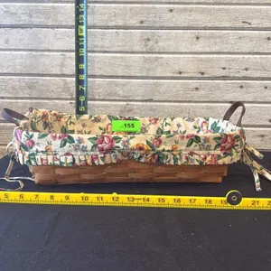 Vintage 1994 Longaberger Flower Pot Basket