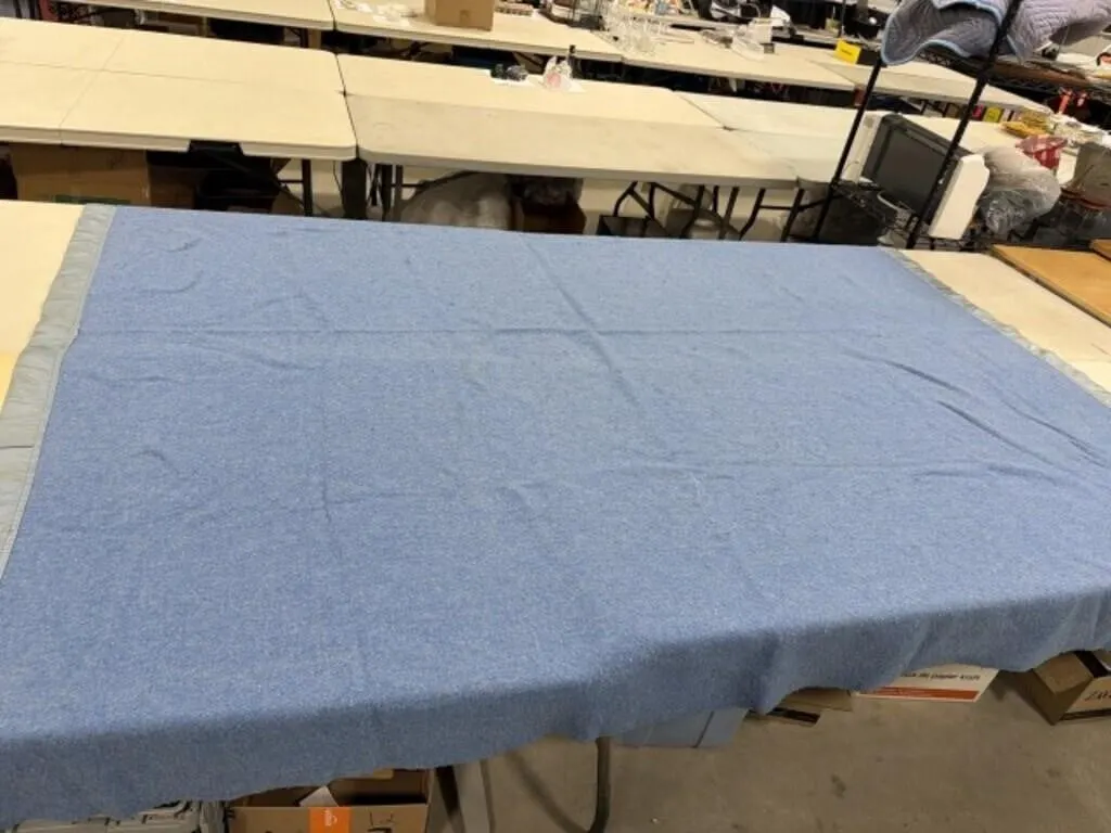 Kenwood Wool Blanket - Blue
