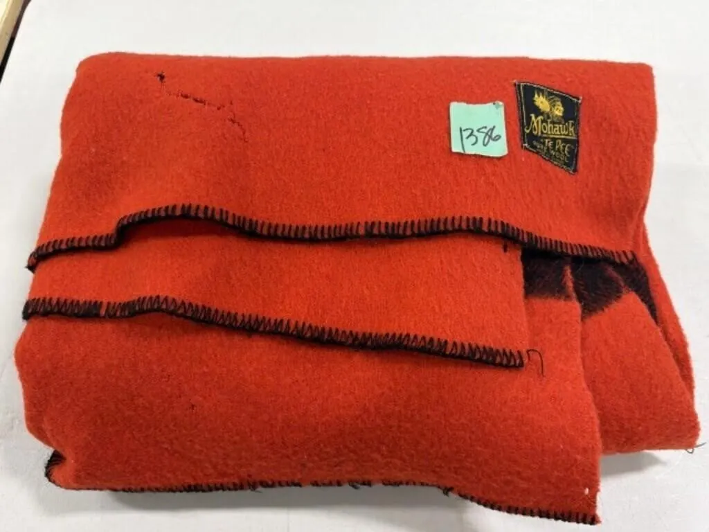 Mohawk Wool Blanket - some damage