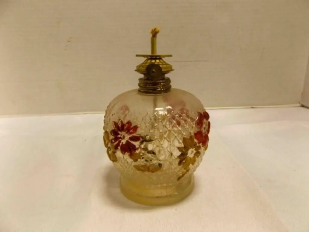 Vintage Cosmos Pattern Miniature Hand Painted