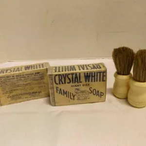 New Old Stock 2 Crystal White Family Soaps With