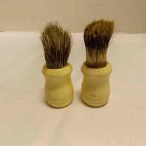 2 Antique Shaving Brushes