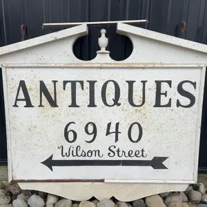 Hand Painted Wooden Trade Sign