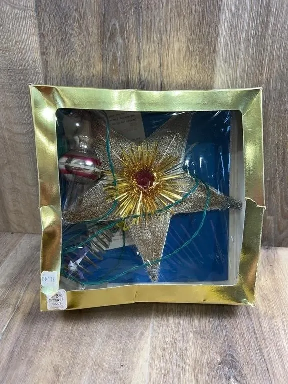Electrified Star Christmas Tree Topper Japan