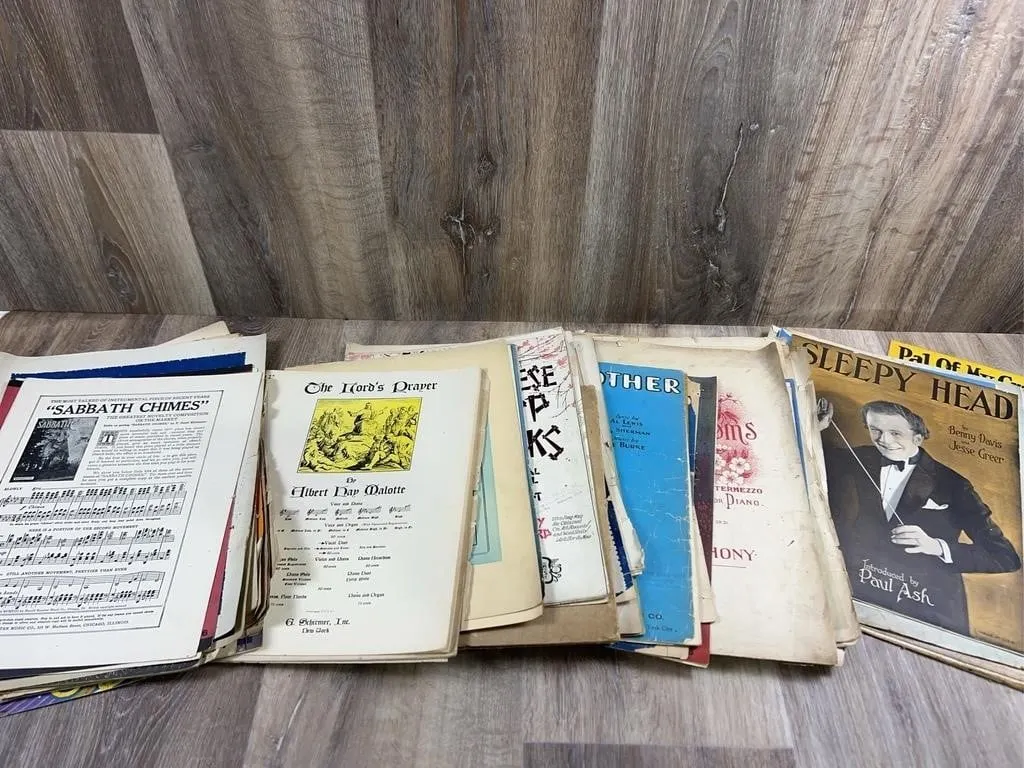 Early 20th Century Sheet Music Collection