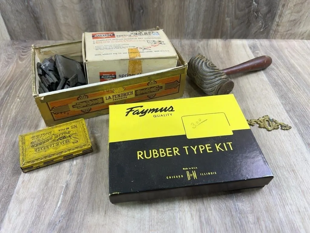 Rubber Stamp Type Kits & Tools
