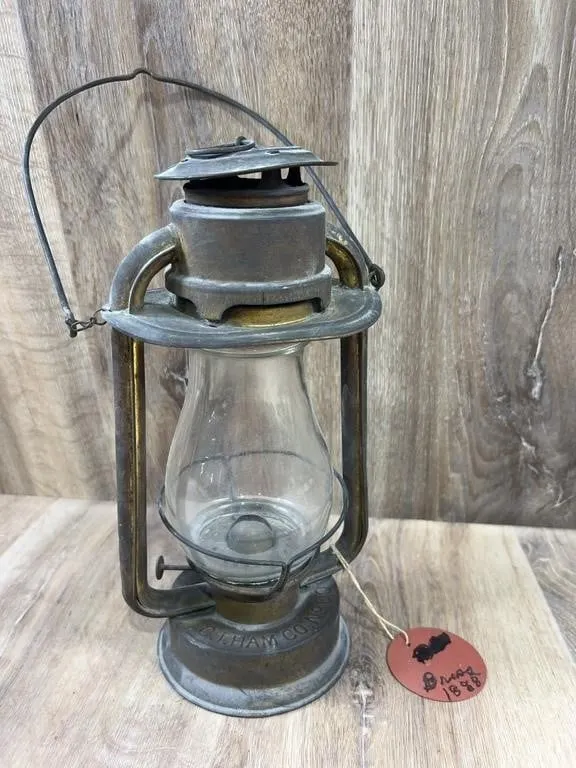 C. T. Ham Co No 00 Brass Kerosene Lantern