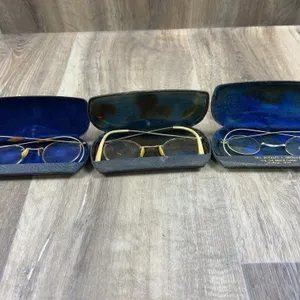 Wire Rim Spectacles with Cases, Marion Optometrist