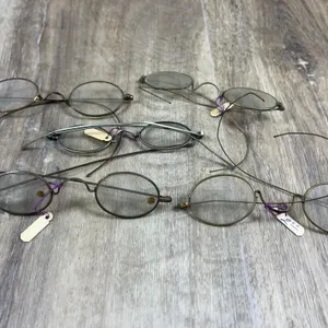 Wire Rim Eyeglasses Collection - 5 Pairs