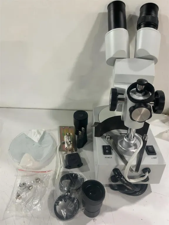 Binocular Stereo Microscope With Accessories
