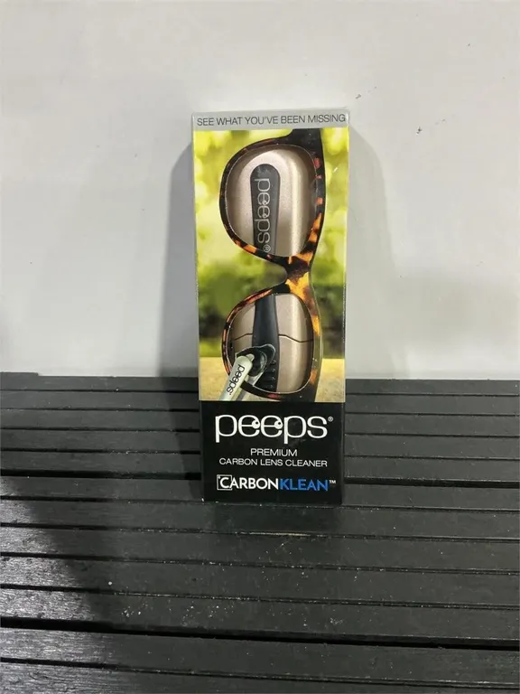 Peeps Premium Carbon Lens Cleaner Black