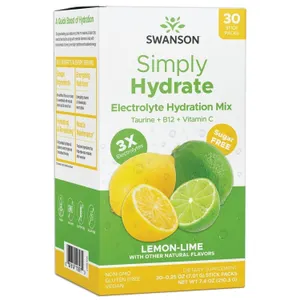 Swanson Simply Hydrate Electrolyte Mix 30 Packets