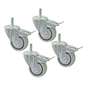 Kreg PRS3090 3-Inch Dual-Locking Caster Set 4pk