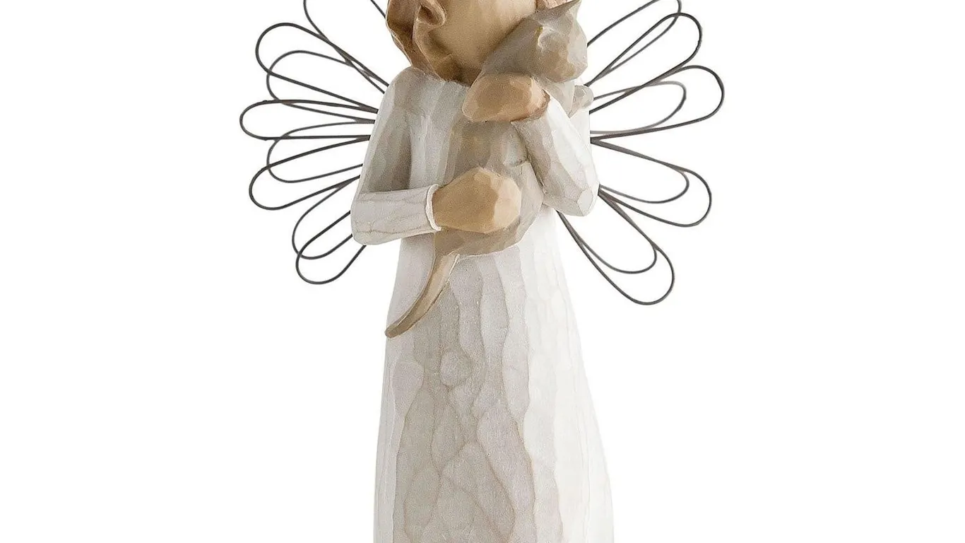 Willow Tree Cat With Affection Ornament 4.5 Inch