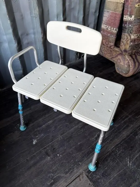 Bath Transfer Bench with Adjustable Legs
