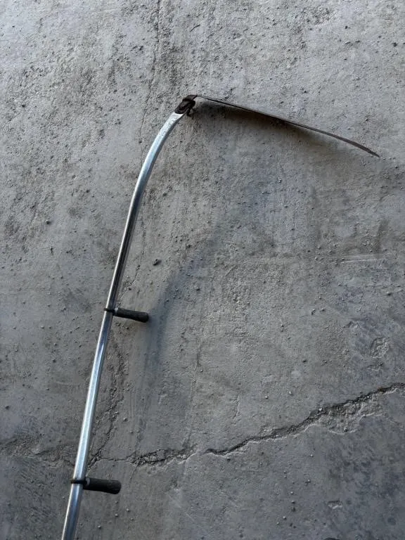 Scythe Blade with Metal Handle