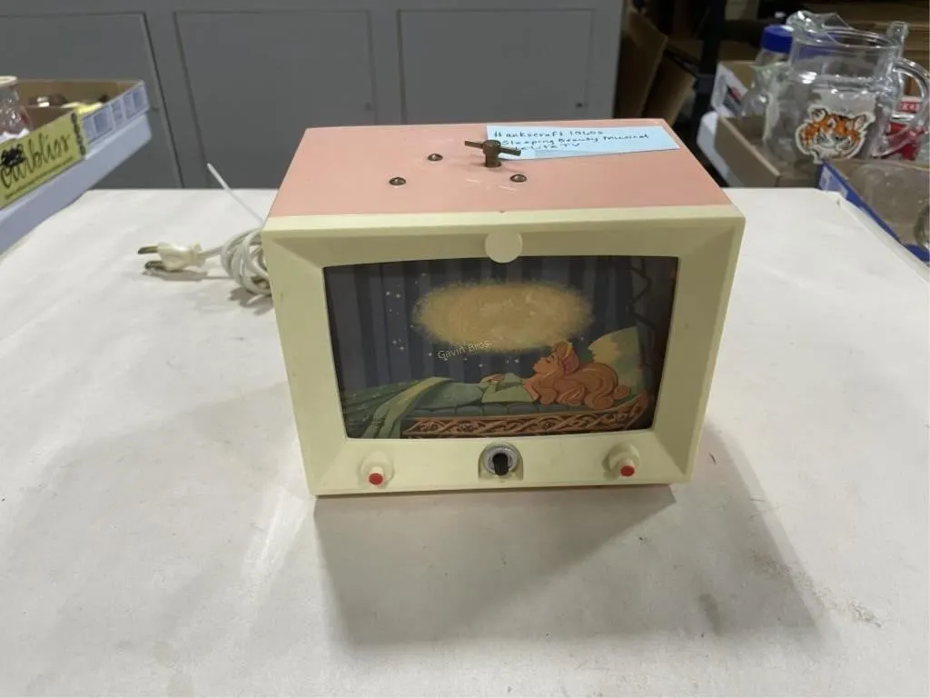 Hankscraft Sleeping Beauty Musical Nite-Lite TV
