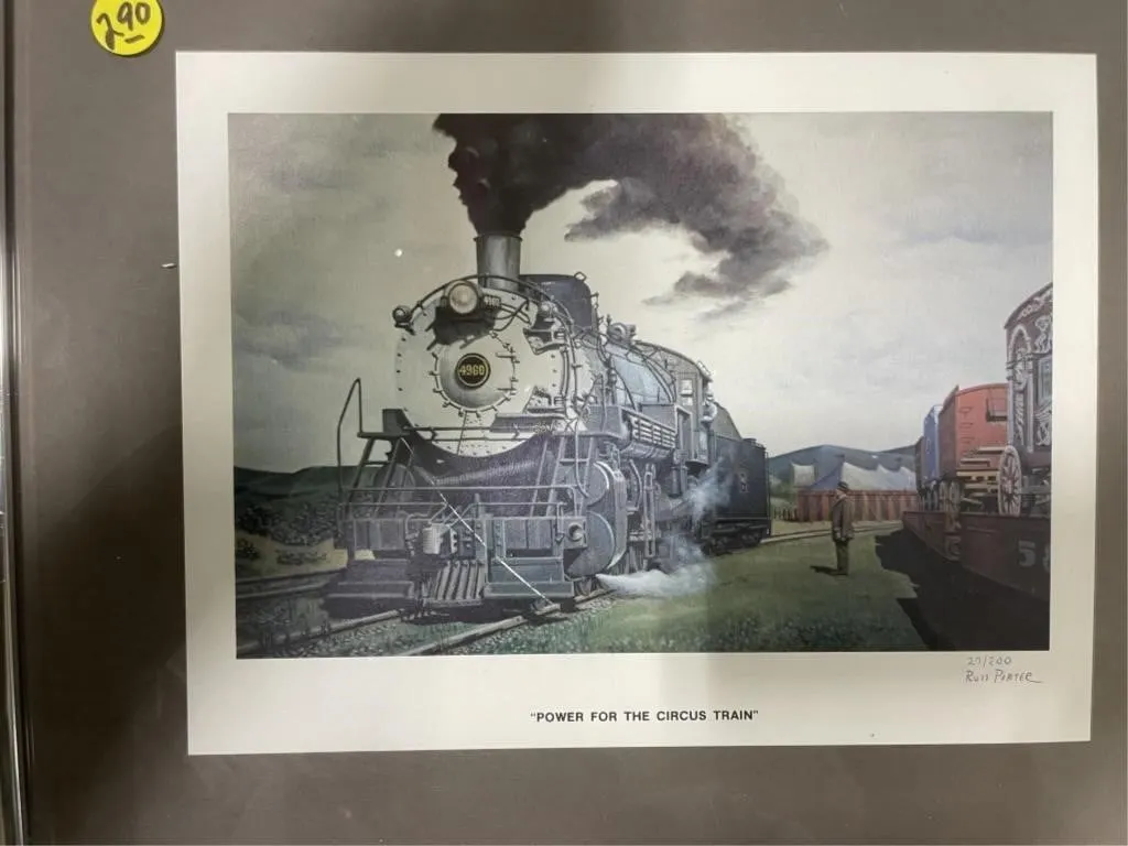 "Power for the circus train" Picture